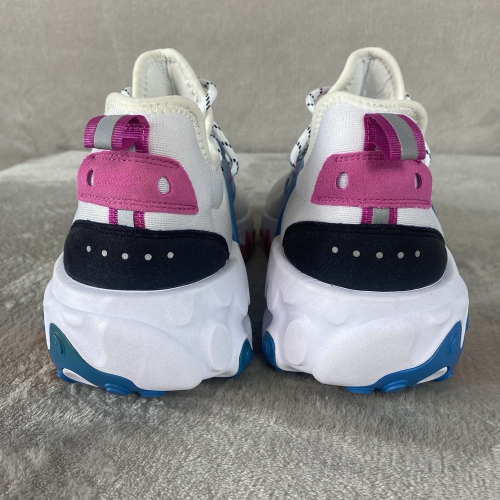 Nike React Presto Shoes Size 13 White Multi Running Sneakers CW7053-100 - Picture 7 of 11
